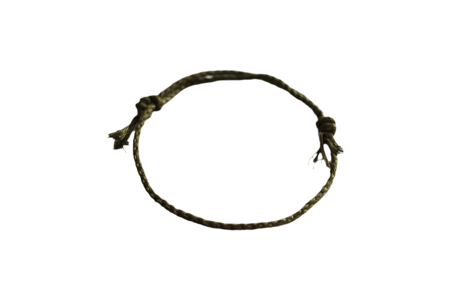 Pranayama Baumwolle Armband (Grasgrün)