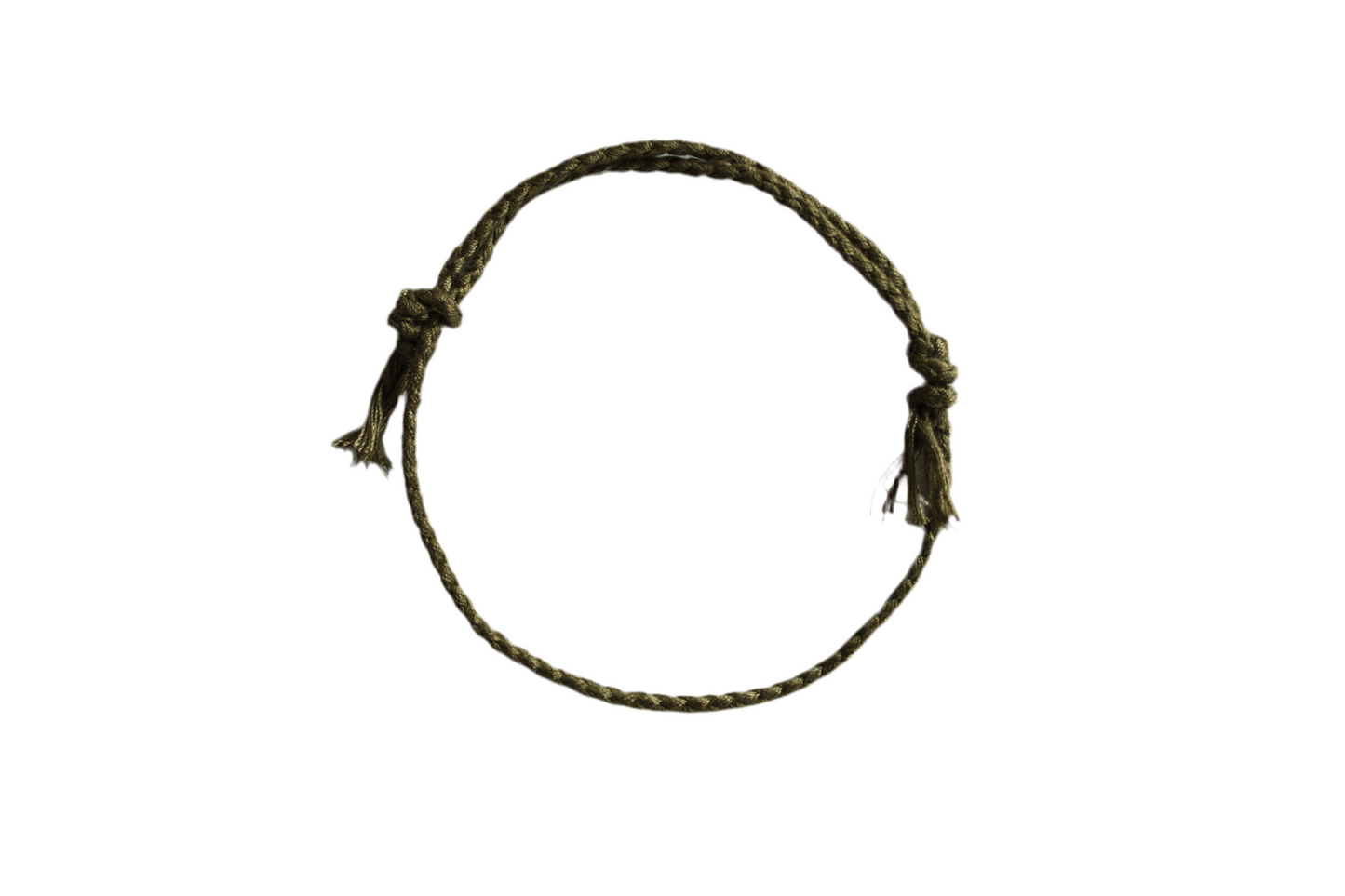 Pranayama Baumwolle Armband (Grasgrün)