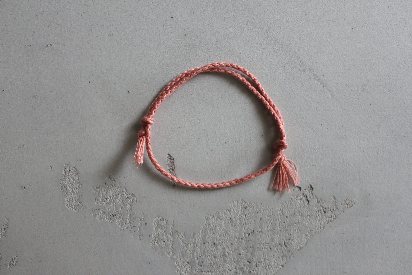 Pranayama Baumwolle Armband (Rosa)